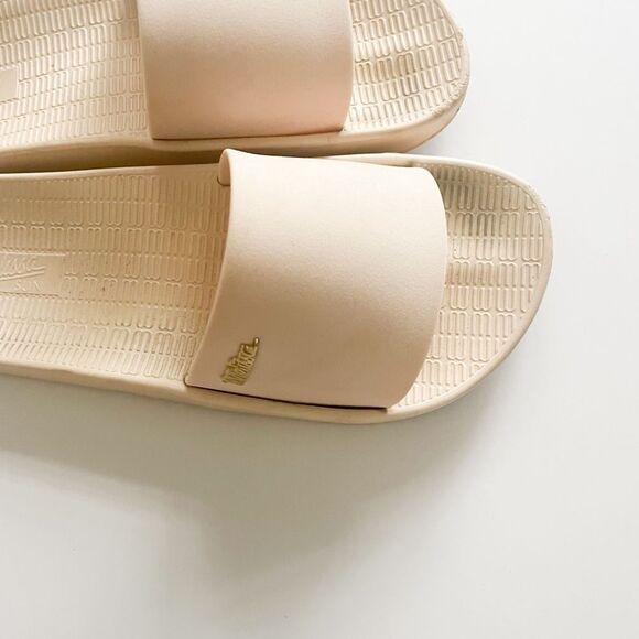 Melissa Sun Waterproof Pool Slides Cream Ivory - Picture 3 of 9